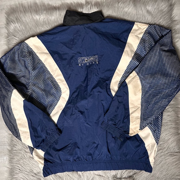 VTG 90’s Reversible Nike Swoosh Tracksuit Jacket & Pants L - Picture 5 of 11
